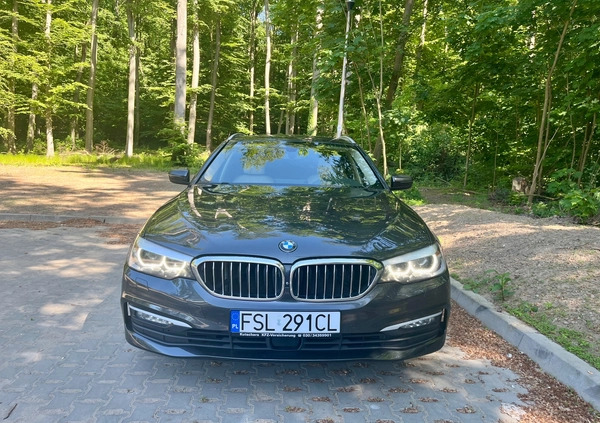 BMW Seria 5 cena 124900 przebieg: 198000, rok produkcji 2017 z Słubice małe 704
